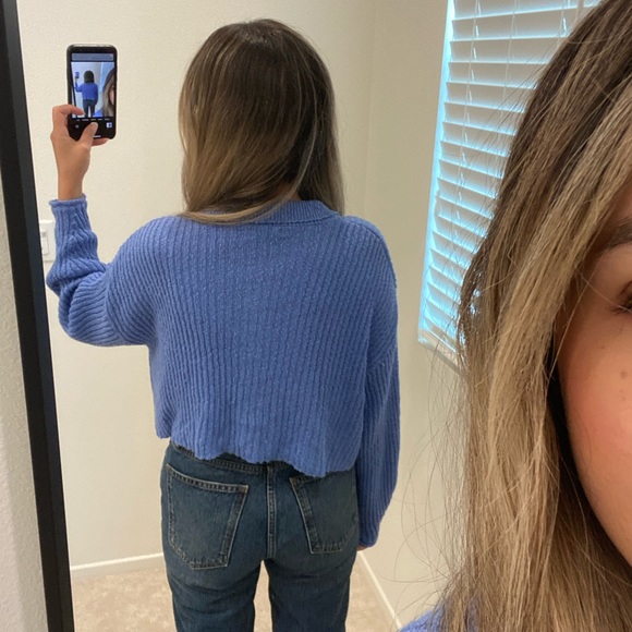 UO Simona Ribbed Cardigan XS (Sold out Color) - Picture 3 of 14